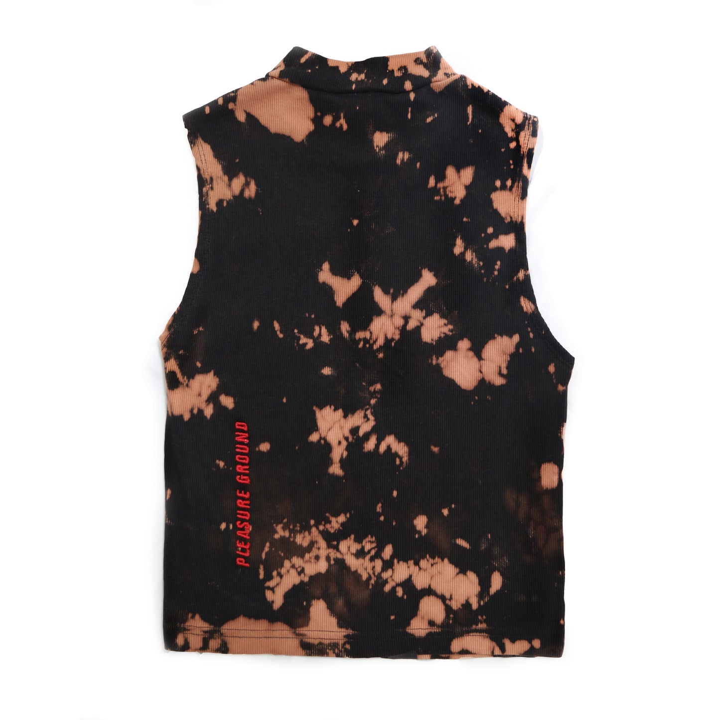 FLOWER MOCK NECK TANK